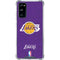 NBA Los Angeles Lakers Purple Primary Logo Galaxy S20 FE Clear Case